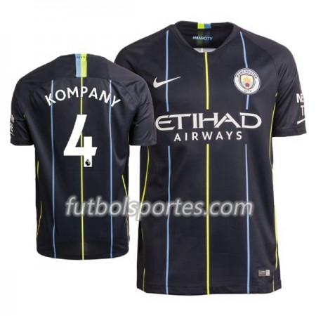 Camisetas Manchester City Kompany 4 Segunda Equipacion 2018/2019